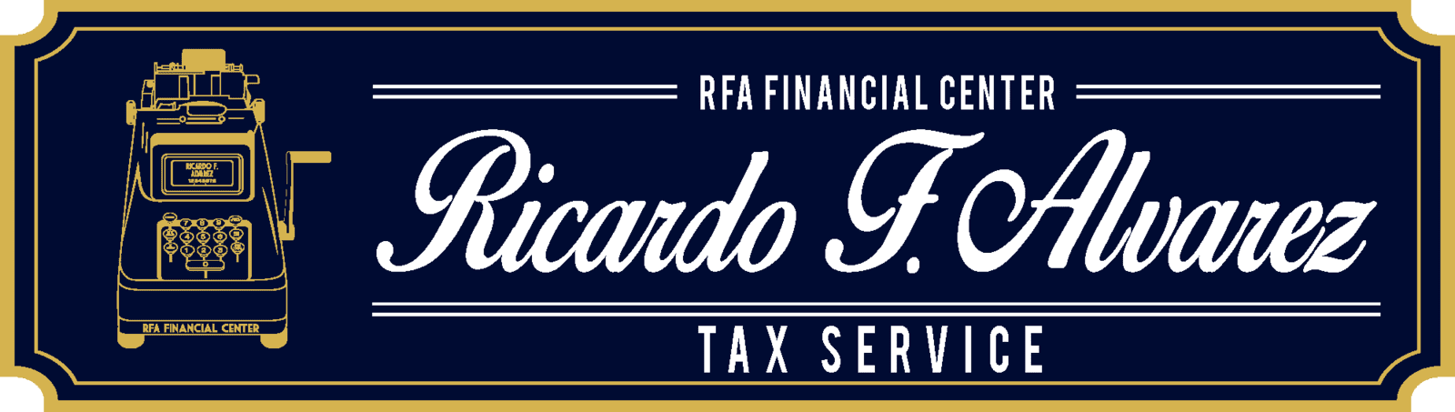RFA Financial Center, Ricardo F. Alvarez Tax Service logo